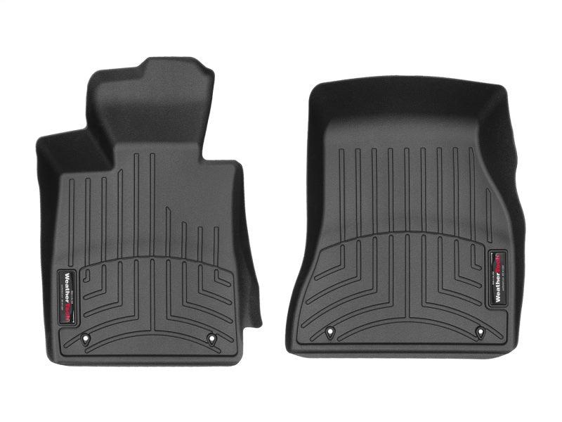 WeatherTech WET4410891 DigitalFit Front FloorLiner for 2017-2018 BMW 5-Series xDrive, Black