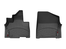 Load image into Gallery viewer, WeatherTech DigitalFit Front FloorLiner for 2025-2026 Kia Carnival Hybrid, Black - WET4419111