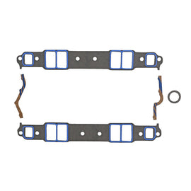 Fel-Pro SBC 2.21x1.31 Port .060in Pintoseal Intake Manifold Gasket Set - Reliable Seal for GM V8 Engines