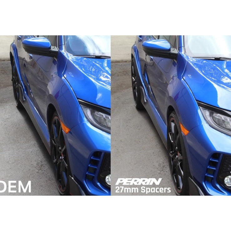 Perrin Performance 64.1mm 5x120 Wheel Spacers for Honda Civic Type R and Acura Integra Type S (Pair)