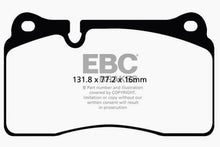 Load image into Gallery viewer, EBC Yellowstuff Front Brake Pads for Audi TT RS 2012-2014 * High-Performance Street and Track Use