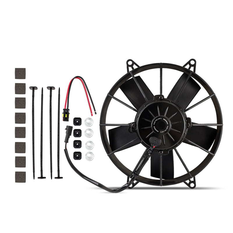 Mishimoto 10 Inch Race Line High-Flow Electric Fan for Heavy-Duty Cooling