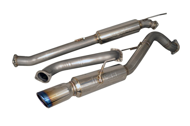 Injen 14-19 Ford Fiesta ST 1.6L Turbo 3-inch Cat-Back Stainless Steel Exhaust System with Burnt Titanium Tip