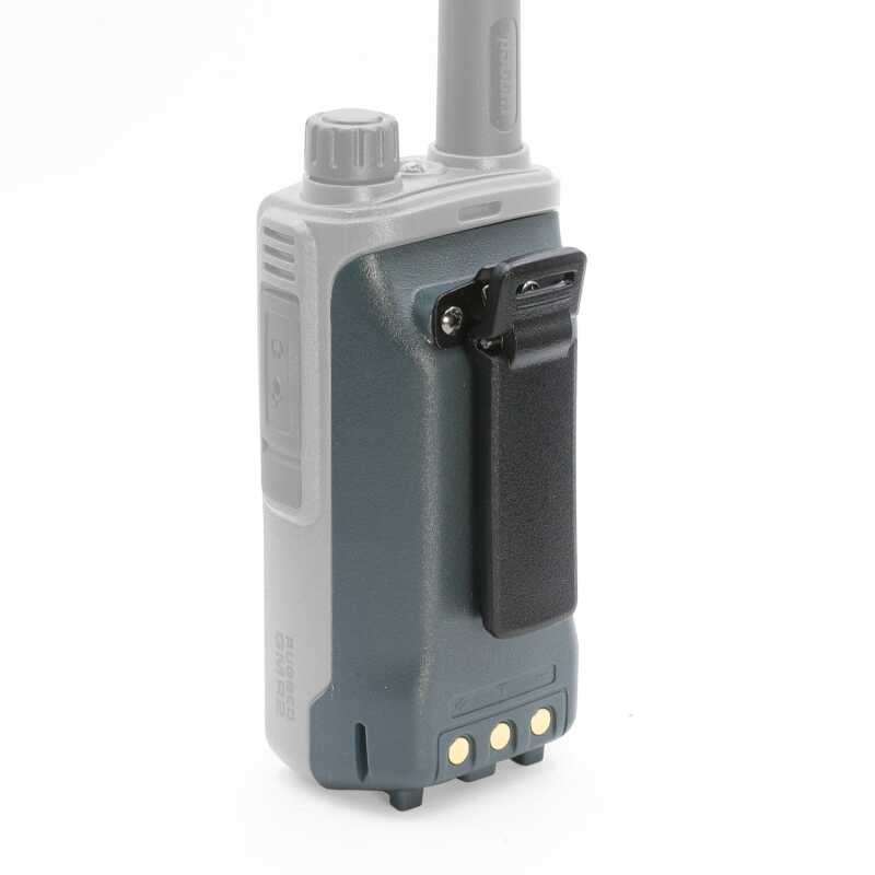 Rugged Radios GMR2 and GMR2 Plus Handheld Long-Lasting XL Lithium Battery with USB Charging Port - Grey
