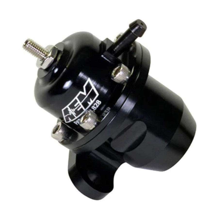 AEM 96-97 Acura CL / 94-97 Honda Accord / 96-00 Civic EX Black Adjustable Fuel Pressure Regulator Part #aem25-304BK