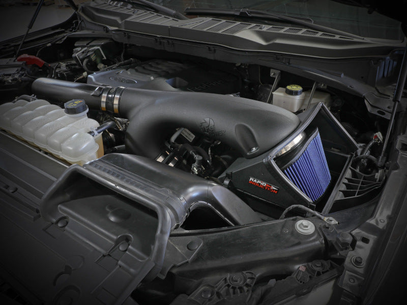 aFe Rapid Induction Cold Air Intake System with Pro 5R Filter for Ford F-150 2021-2022 V6-3.5L