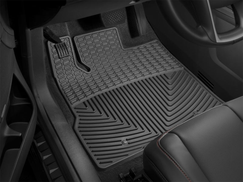 WeatherTech All-Weather Floor Mats Black Front and Rear for Select BMW Models W24-W261