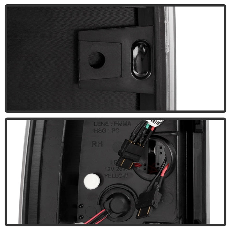 Spyder Chrome LED Tail Lights for Chevy Suburban and GMC Yukon 2005-2006 * Part Number ALT-YD-CD00-LED-C