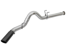 Load image into Gallery viewer, aFe ATLAS 5-Inch DPF-Back Exhaust System with Black Tip for 2017 Ford F-Series 6.7L Power Stroke Diesel