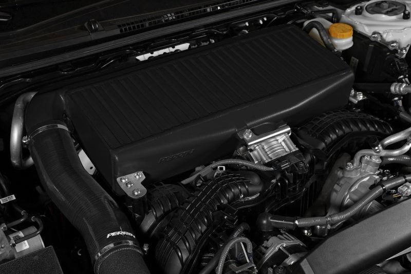 Perrin Performance Turbo Top Mount Intercooler for Subaru WRX, Ascent, Outback & Legacy (2019-2025) - Black