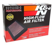 Load image into Gallery viewer, K&amp;N Engineering Part 33-5086 High-Flow Drop-In Air Filter for 2016-2019 BMW 750i and M550i xDrive