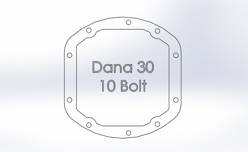 aFe Power Dana 30 Front Differential Cover for Jeep Wrangler 1997-2018 - Street Series with Machined Fins