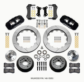 Wilwood AERO6 Front Hub Kit for 1967-1969 Chevrolet Camaro and 1964-1972 Nova by Wilwood Part Number WIL140-15053