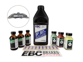 EBC Racing Temp Indicator Track Pack - High-Performance Brake Fluid & Temperature Strips