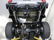 Load image into Gallery viewer, aFe Vulcan Series 3 Inch to 2-1/2 Inch Stainless Steel Cat-Back Exhaust System for Jeep Gladiator (2020-2021) with Black Tips