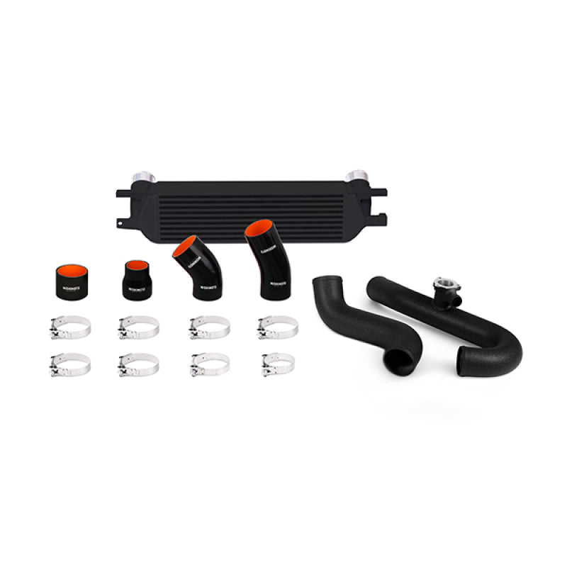Mishimoto 2015-2020 Ford Mustang EcoBoost Performance Intercooler Kit - Black Wrinkle Finish