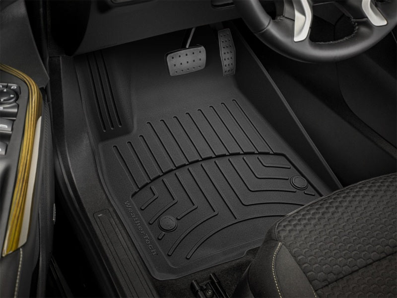 WeatherTech Front FloorLiner HP for 2017-2019 GMC Acadia and 2017+ Chevrolet Blazer - Black
