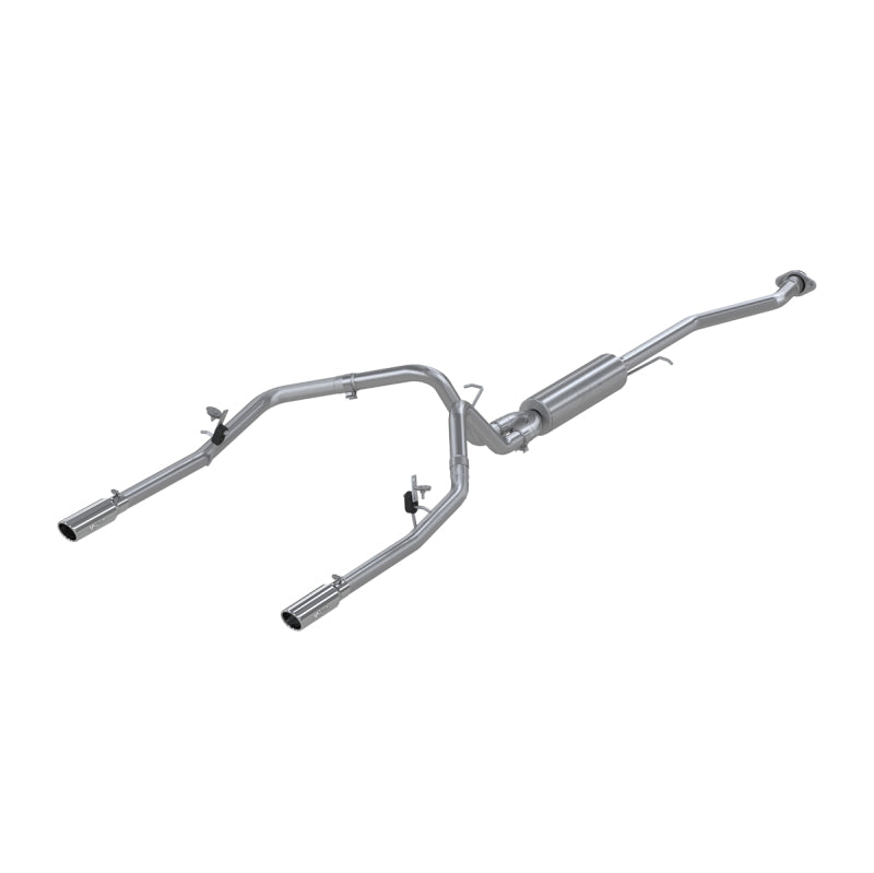 MBRP Armor Plus Series Cat Back Exhaust System for GMC Sierra 1500 & Chevrolet Silverado 1500 2003-2007 - Dual Split Rear Exit with 3.5-inch Tip