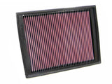 K&N Engineering High-Flow Drop-In Air Filter for Land Rover LR3 2005-2009 (Part #knn33-2333)