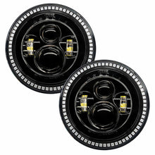 Load image into Gallery viewer, Oracle Lighting 7-inch High Powered LED Headlights with ColorSHIFT for Jeep Wrangler