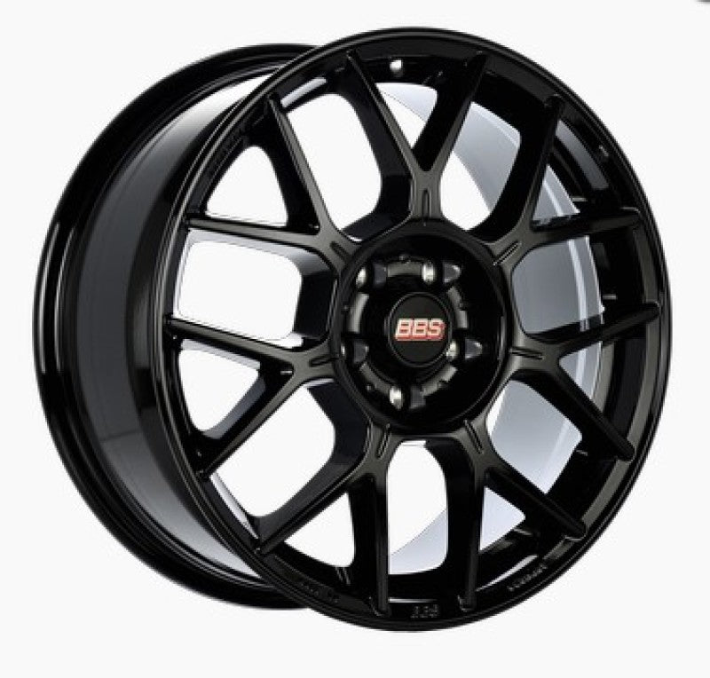 BBS XR 18x8 Black Gloss Wheel – 5x112 Bolt Pattern, ET44 Offset, PFS/Clip Required