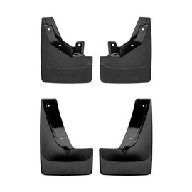 WeatherTech DigitalFit No-Drill MudFlaps for 2021 Chevrolet Suburban and Tahoe * Black
