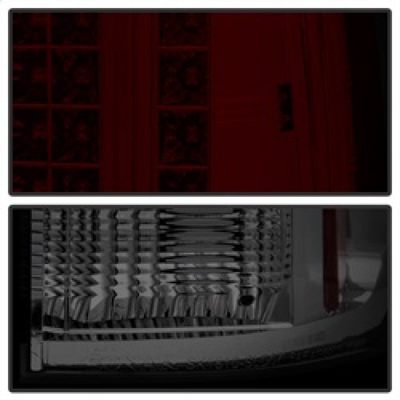 Spyder Chevy Silverado 07-13 LED Tail Lights in Red Smoke - Enhance Your Vehicle's Look