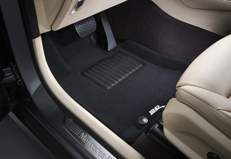 3D MAXpider KAGU Series All-Weather Floor Mats for Porsche Taycan (2020-2022) – Custom Fit, Black
