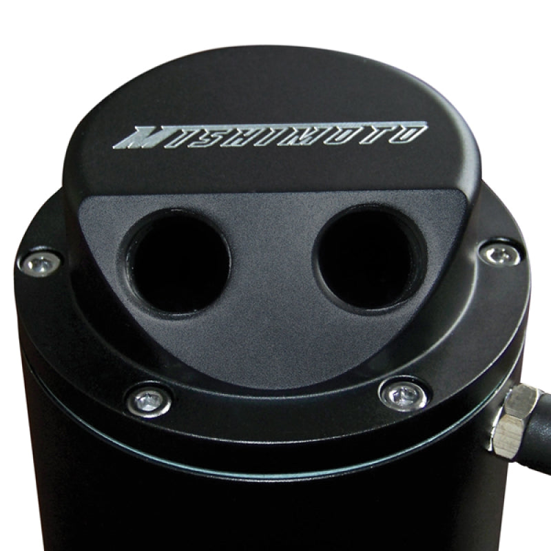 Mishimoto Black Oil Catch Can – Part Number misMMOCC-RB for Enhanced Engine Protection