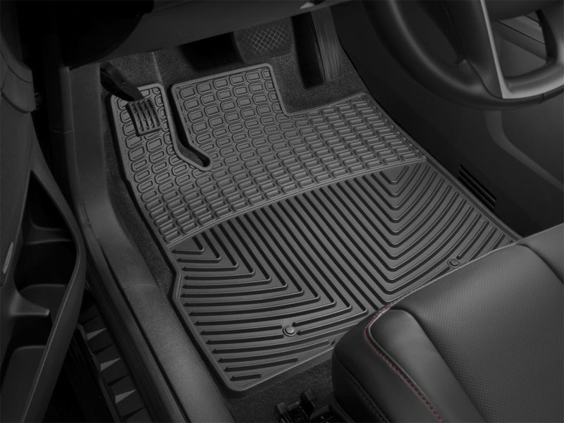 WeatherTech All-Weather Floor Mats Black Front and Rear for Select BMW Models W24-W261
