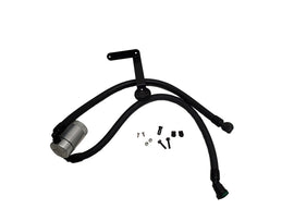 J&L JLT3016P-C 3.0 Passenger-Side Oil Separator for 2011–2026 Ford F-150 5.0L, Clear Anodized