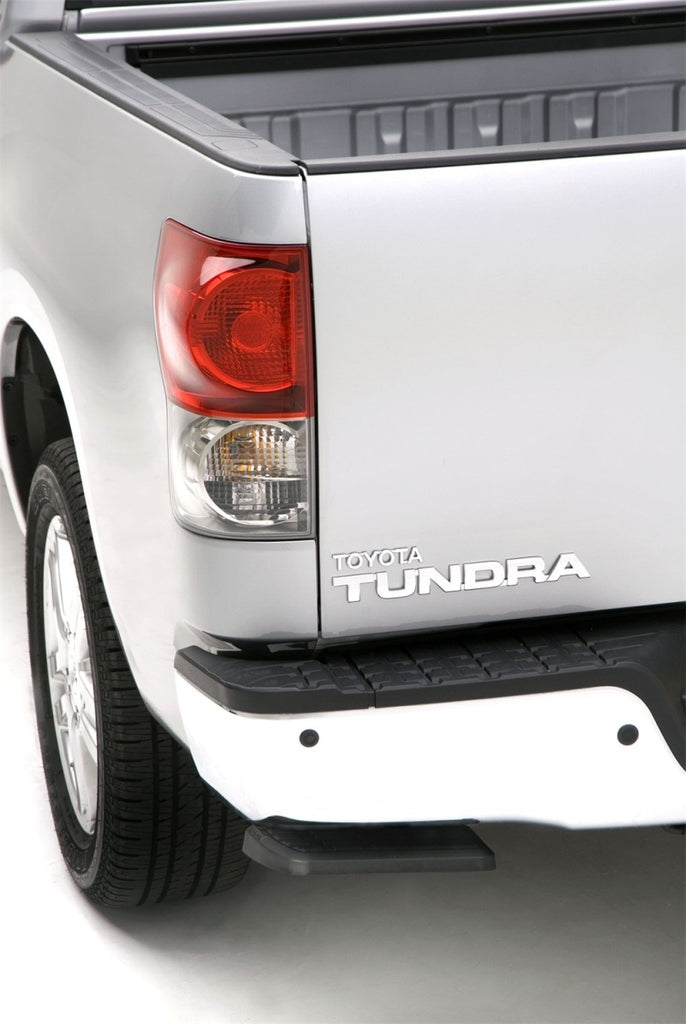 AMP Research BedStep for 2007-2013 Toyota Tundra - Black Retractable Rear Bumper Access Step