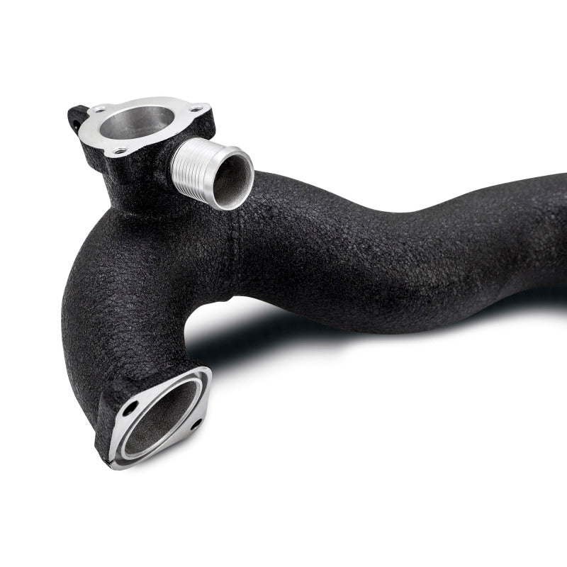 Mishimoto MMICP-MUS4-24WBK Intercooler Pipe Kit for 2024+ Ford Mustang EcoBoost, Wrinkle Black