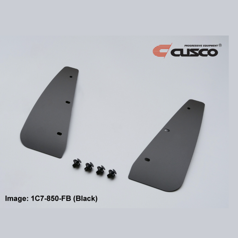 Cusco EVA Bolt On Front Mud Flaps for Toyota GR Yaris 2022+ – Black