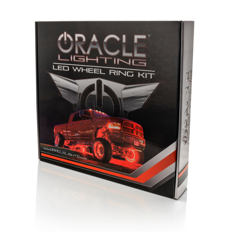 Oracle Lighting LED Illuminated Wheel Rings - ColorSHIFT Dynamic - 16.5-inch Aluminum Rings for Custom Wheels and Brake Rotors