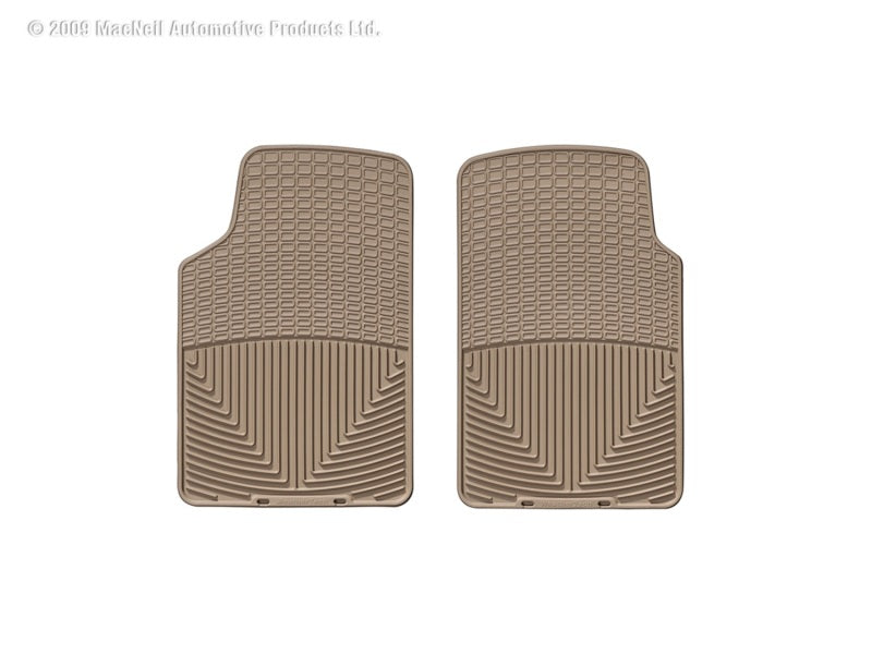 WeatherTech All-Weather Front Floor Mats for 1988-1993 Audi 80 & 90, 1988-1993 Volvo 240 - Tan