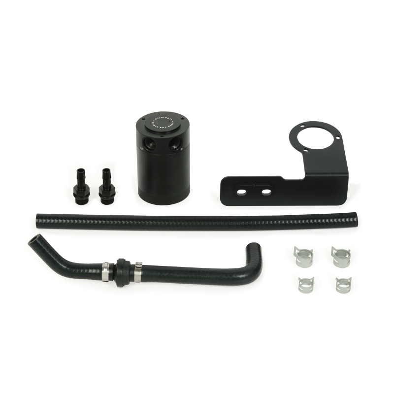 Mishimoto 2018+ Honda Accord 1.5T Direct Fit Baffled Oil Catch Can Kit with Black Bracket