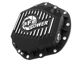 aFe Street Series Rear Differential Cover with Machined Fins for 2019-2020 Ram 2500/3500 - Black Finish