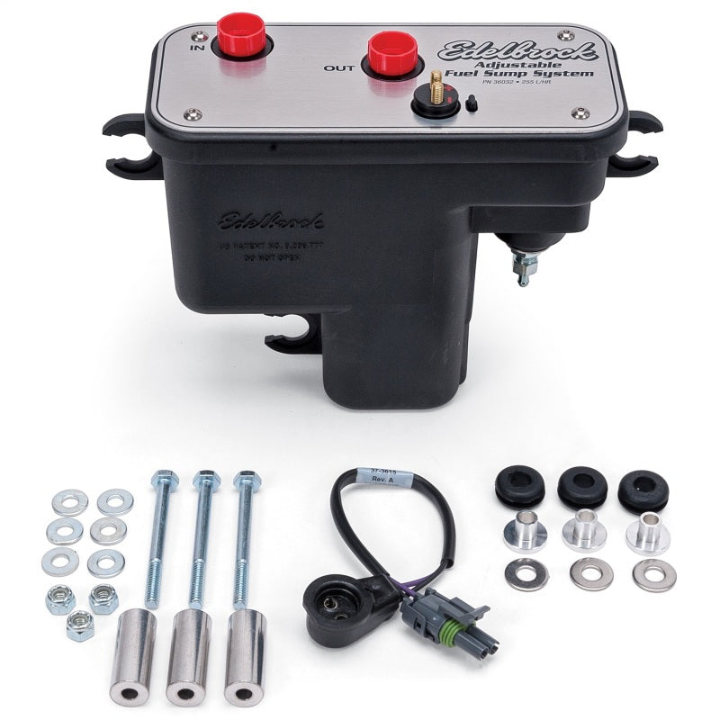 Edelbrock Universal EFI Fuel Sump Module Part #36032 – Adjustable High-Pressure Fuel Pump for Automotive Applications