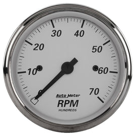 AutoMeter 3-1/8 inch American Platinum Tachometer Part Number ATM1995