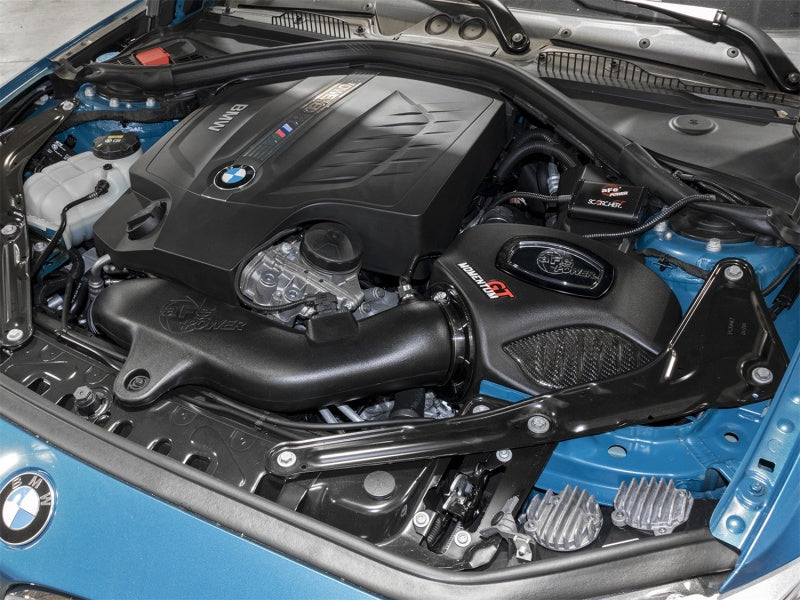 aFe Momentum GT Pro Dry S Cold Air Intake System for BMW M2 (F87) 2016-2018 with Carbon Fiber Trim