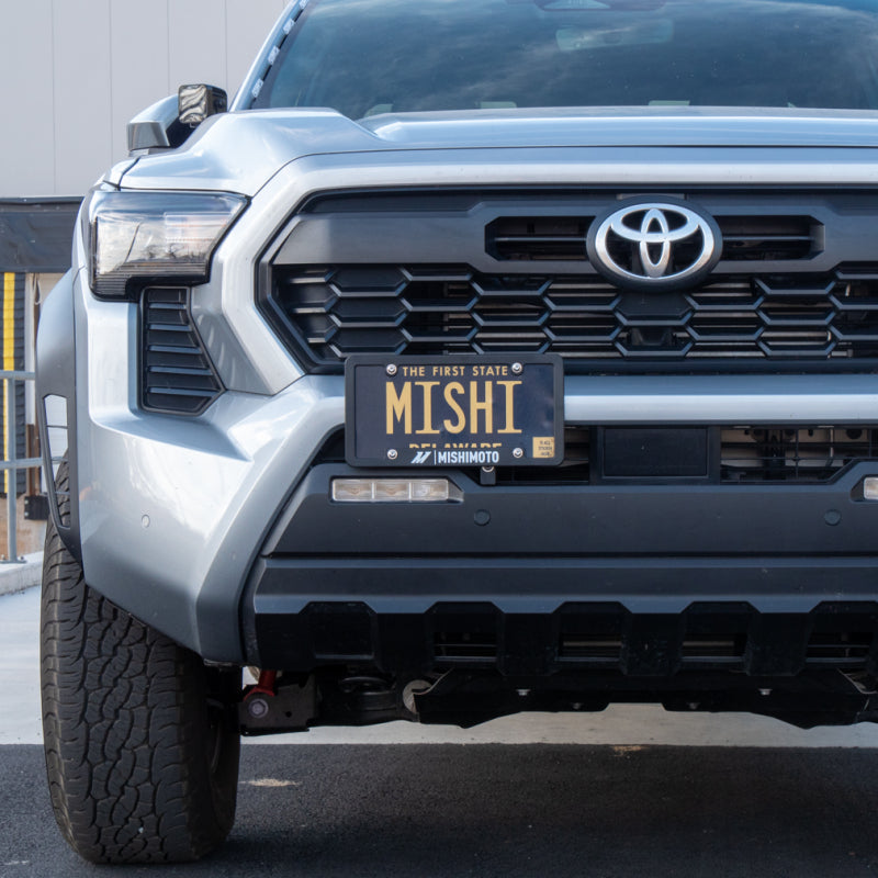 Mishimoto 2024+ Toyota Tacoma License Plate Relocation Kit - Improve Airflow and Accessory Compatibility
