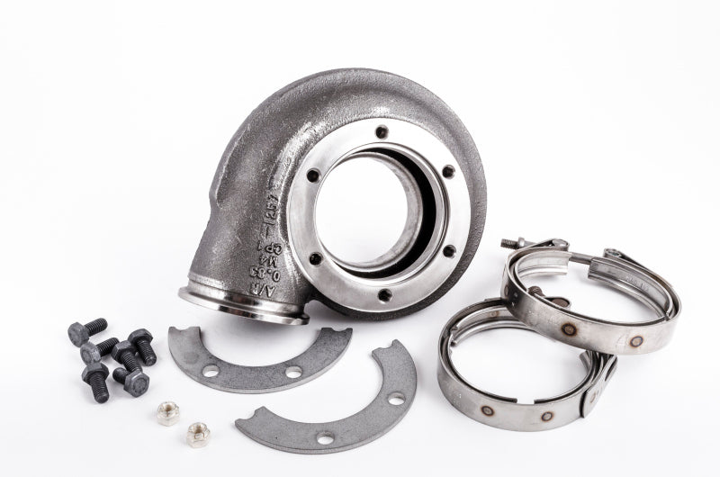 Garrett GT35R Turbocharger Housing Kit with V-Band Flanges - 0.83 A/R Ni-Resist