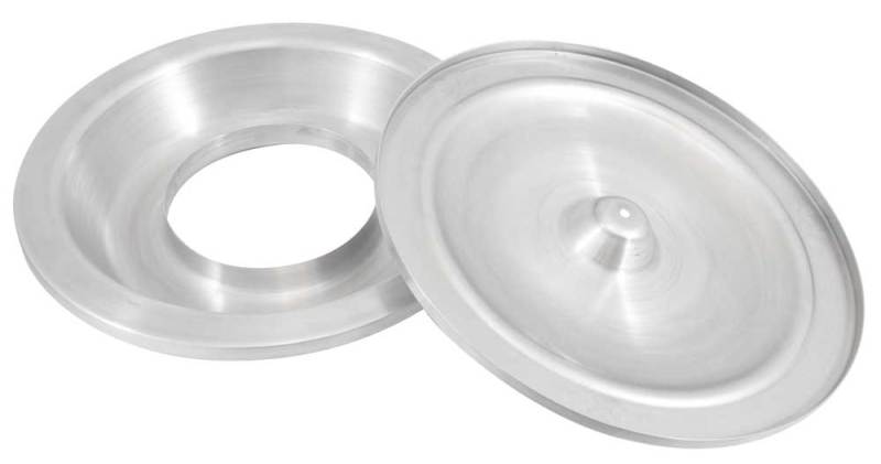 K&N Engineering 16 Inch Spun Aluminum Top & Bottom Plate for High-Flow Air Filters