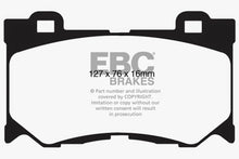 Load image into Gallery viewer, EBC Redstuff Ceramic Low Dust Brake Pads for Nissan 370Z and Infiniti G37