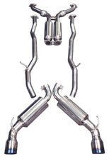 Load image into Gallery viewer, Injen Performance Exhaust System for Ford Focus ST 2.0L (2013-2018) with Dual Burnt Titanium Tips