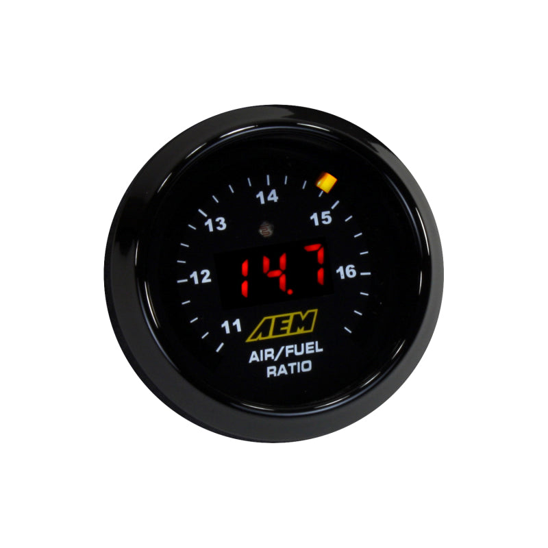 AEM Digital Wideband UEGO Air/Fuel Ratio Gauge with Bosch LSU 4.9 Sensor