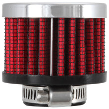 Load image into Gallery viewer, K&amp;N Engineering 62-1360 Crankcase Vent Filter with Chrome Top and Clamp-On Design
