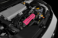 Load image into Gallery viewer, Perrin Performance Hyper Pink Pulley Cover for Subaru WRX 2022-2025, Part Number perPSP-ENG-154HP