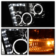 Load image into Gallery viewer, Spyder Dodge Ram 1500 09-14, 10-14 Projector Headlights with Halo LED * Smoke Finish